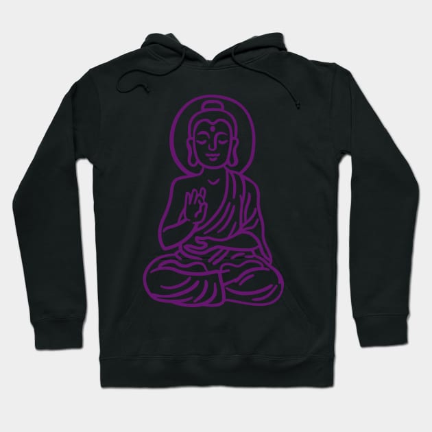 Buddha Hoodie by Imaginariux